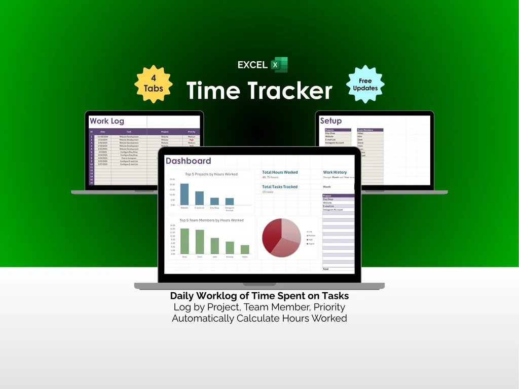 Time Tracker - Excel