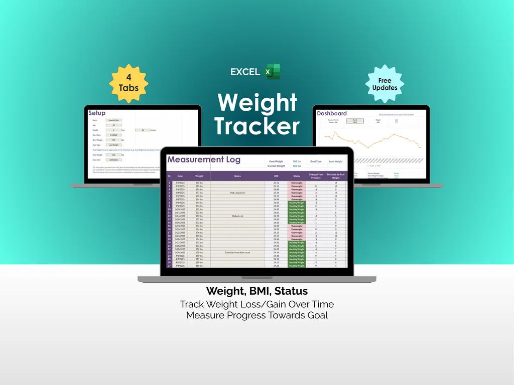 Weight Tracker - Excel